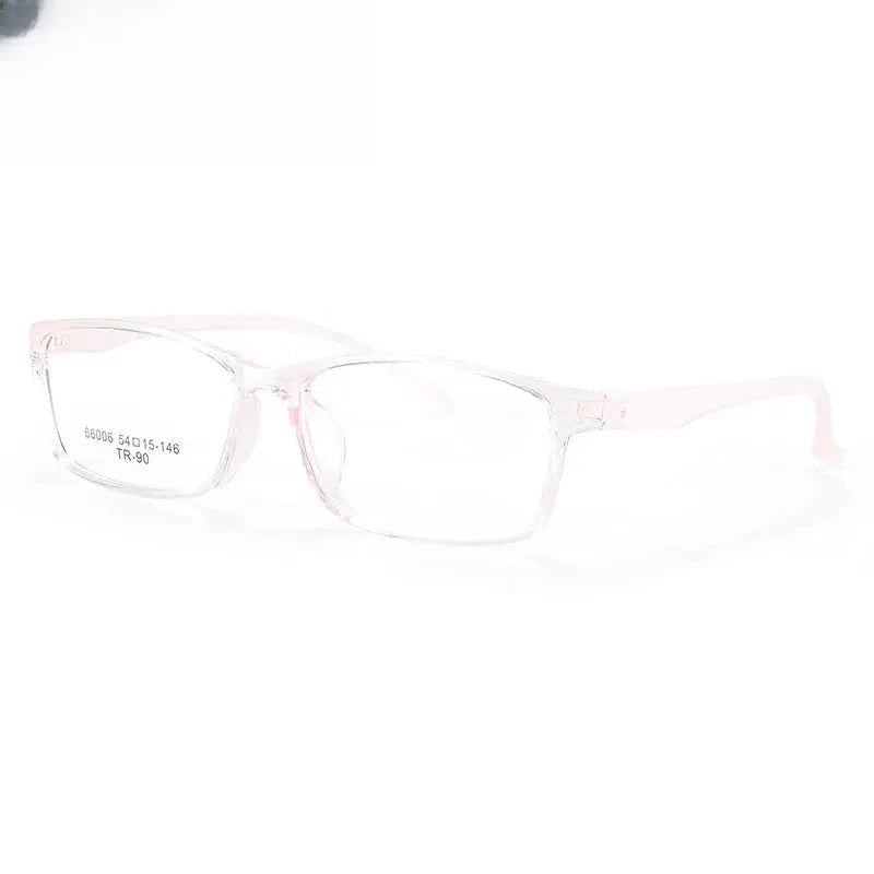 Unisex Square Full Rim Titanium Prescription Glasses 966006 — view 5 | Rx Spectacle
