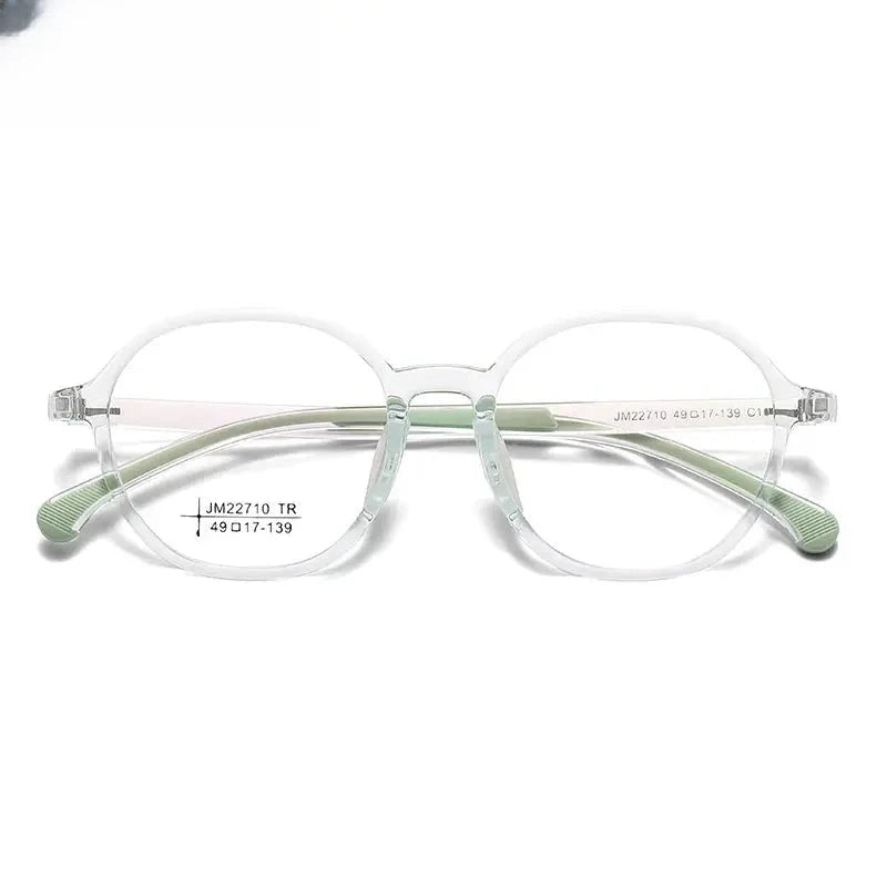 Women's Oval Full Rim TR90 Prescription Glasses 322710 — view 3 | Rx Spectacle