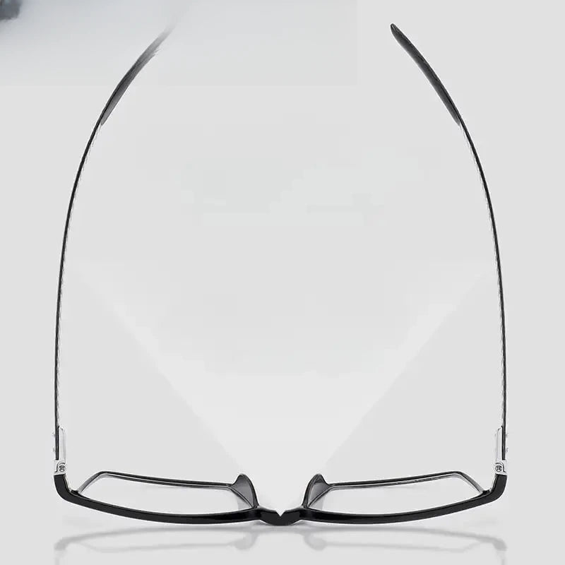 Women's Square Full Rim Titanium Prescription Glasses 61135 — view 2 | Rx Spectacle