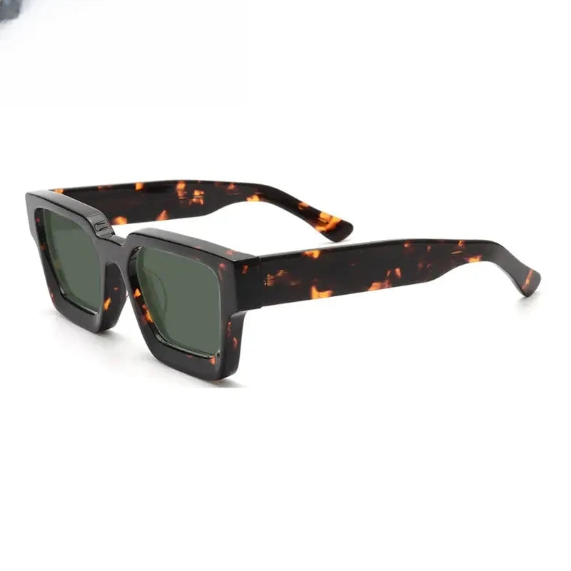Unisex Square Full Rim Acetate Prescription Glasses Mo19 — view 16 | Rx Spectacle