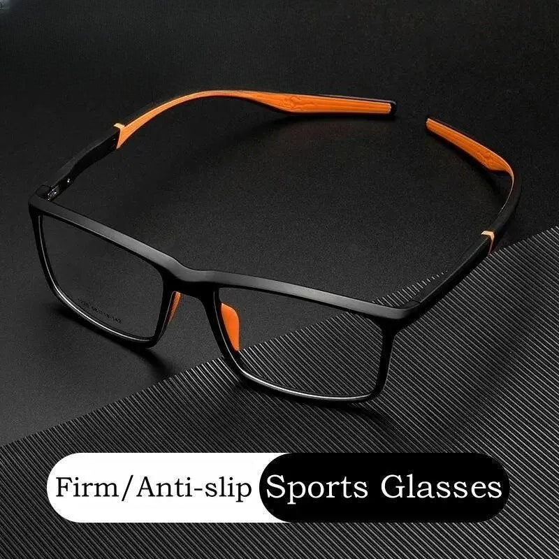 Unisex Square Full Rim TR90 Sports Glasses Y1226d — view 1 | Rx Spectacle