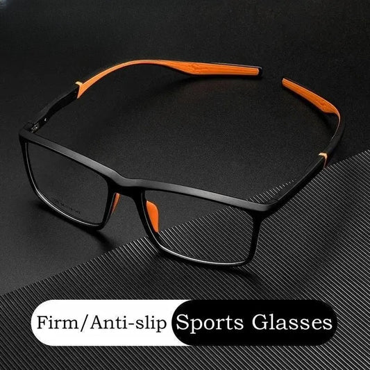 Unisex Square Full Rim TR90 Sports Glasses Y1226d — view 1 | Rx Spectacle