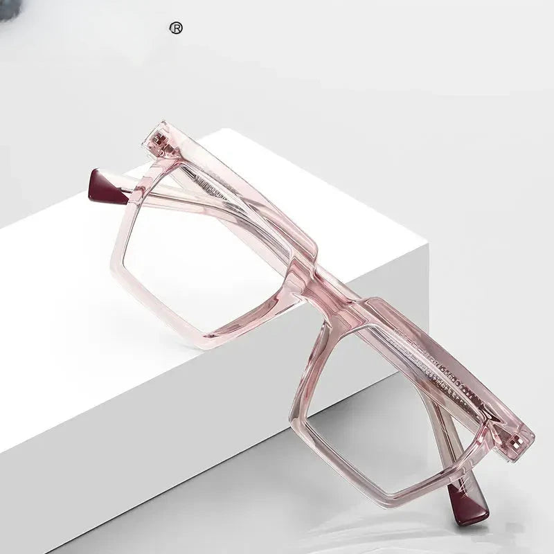 Women's Square Full Rim TR90 Reading Glasses 2144 — view 1 | Rx Spectacle