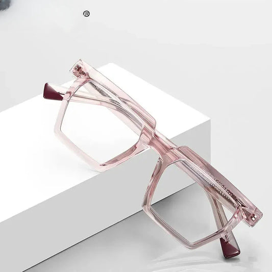 Women's Square Full Rim TR90 Reading Glasses 2144 — view 1 | Rx Spectacle
