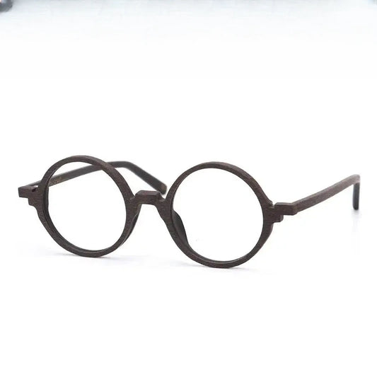 Women's Round Full Rim Titanium Prescription Glasses 88341 — view 1 | Rx Spectacle