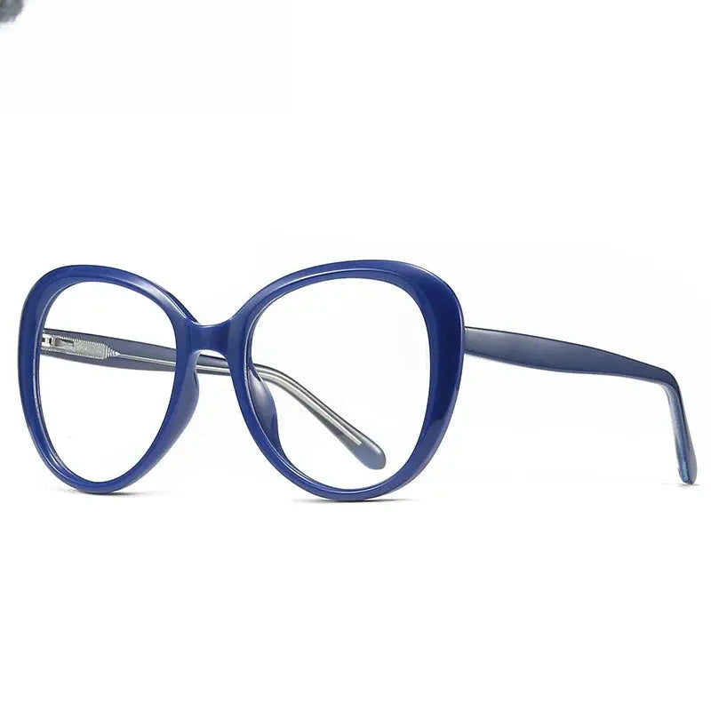 Women's Cat Eye Full Rim Acetate Prescription Glasses 420131 — view 5 | Rx Spectacle
