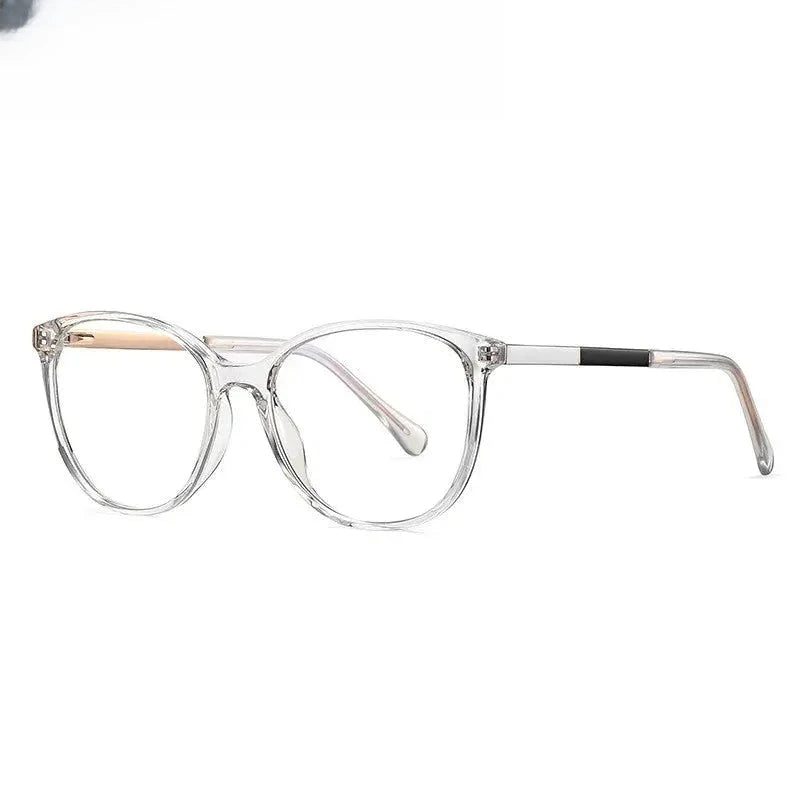 Women's Round Full Rim Titanium Prescription Glasses 205644 — view 8 | Rx Spectacle