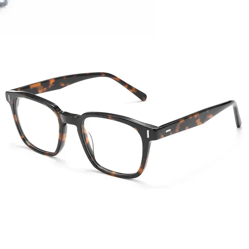Men's Browline Full Rim Acetate Prescription Glasses 691006 — view 4 | Rx Spectacle