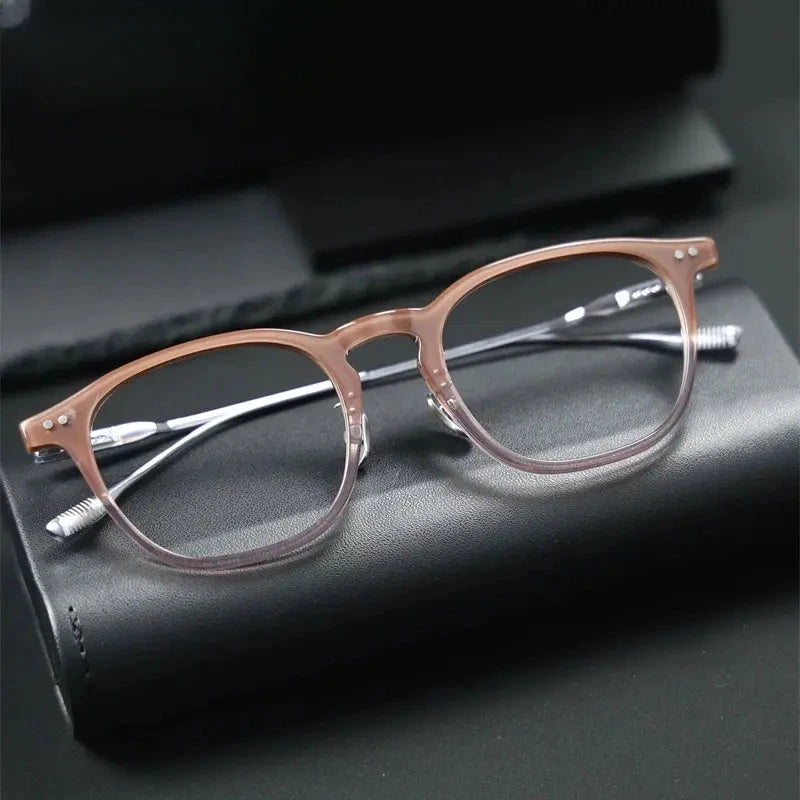 Women's Round Full Rim Acetate Prescription Glasses 803100 — view 3 | Rx Spectacle