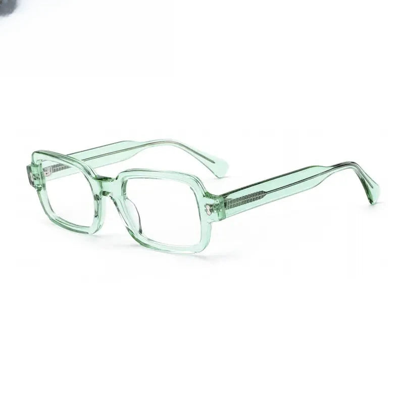 Unisex Square Full Rim Acetate Prescription Glasses Gxyj-1179 — view 9 | Rx Spectacle