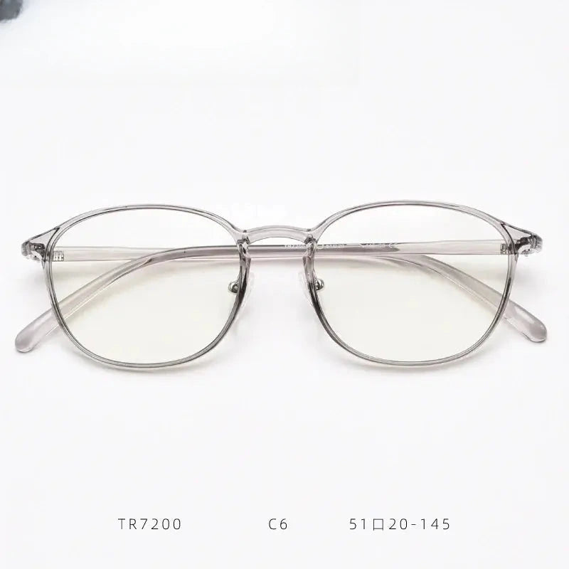 Women's Oval Full Rim Titanium Prescription Glasses 87200 — view 9 | Rx Spectacle