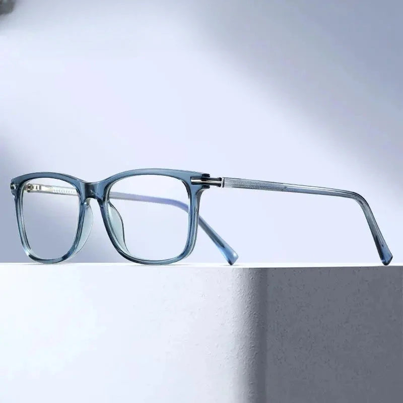 Women's Square Full Rim TR90 Prescription Glasses 93551 — view 1 | Rx Spectacle