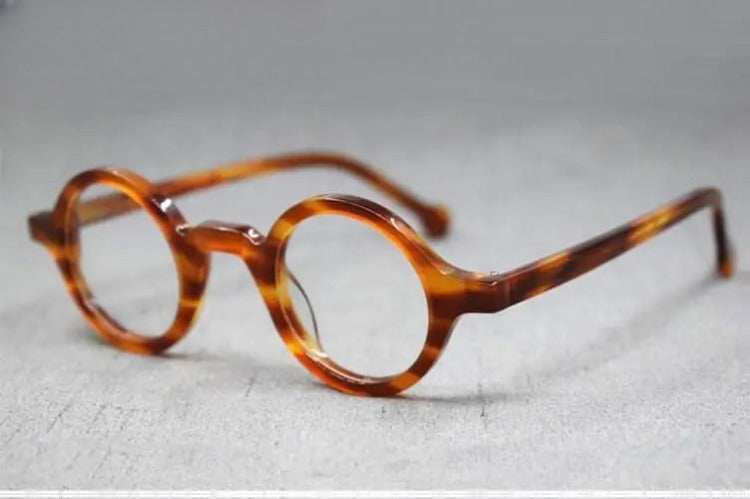 Unisex Round Full Rim Acetate Reading Glasses Y031 — view 13 | Rx Spectacle