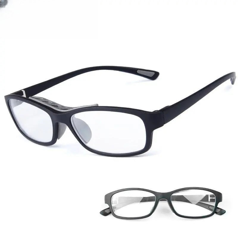 Unisex Square Full Rim TR90 Sports Glasses 010 — view 5 | Rx Spectacle