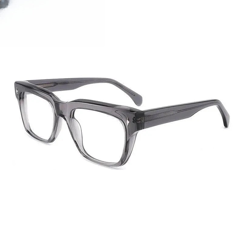 Unisex Square Full Rim Acetate Prescription Glasses Gxyj918 — view 3 | Rx Spectacle