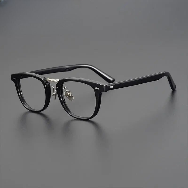 Unisex Square Full Rim Acetate Prescription Glasses Gxyj938 — view 9 | Rx Spectacle