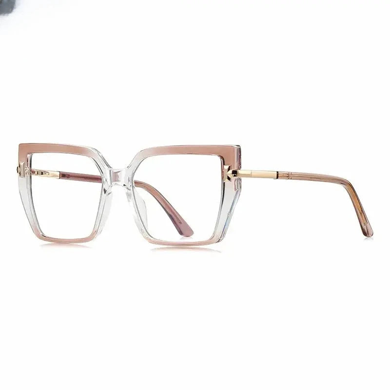 Women's Square Full Rim TR90 Prescription Glasses 882267 — view 7 | Rx Spectacle
