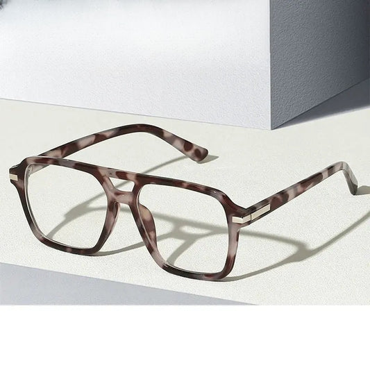 Unisex Square Full Rim Double Bridge Prescription Glasses 882200 — view 1 | Rx Spectacle