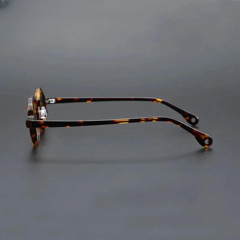 Unisex Round Full Rim Acetate Prescription Glasses 2534 — view 3 | Rx Spectacle