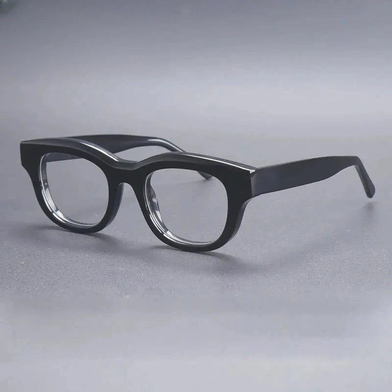 Unisex Oval Full Rim Acetate Prescription Glasses Gxyj1534 — view 1 | Rx Spectacle