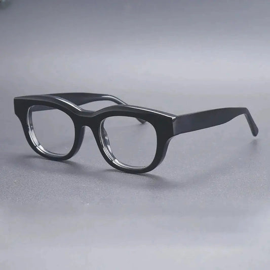 Unisex Oval Full Rim Acetate Prescription Glasses Gxyj1534 — view 1 | Rx Spectacle
