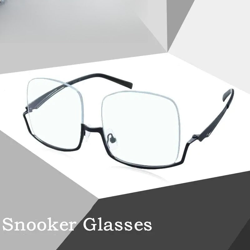 Men's Semi-Rimless Alloy Prescription Glasses YS01 — view 2 | Rx Spectacle