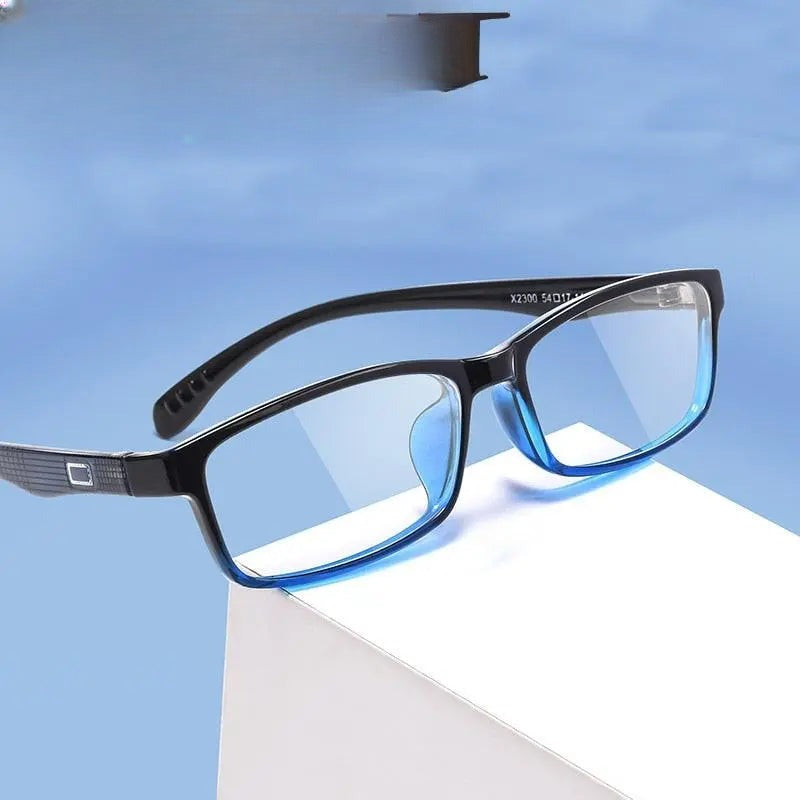 Unisex Square Full Rim TR90 Prescription Glasses 2300 — view 1 | Rx Spectacle