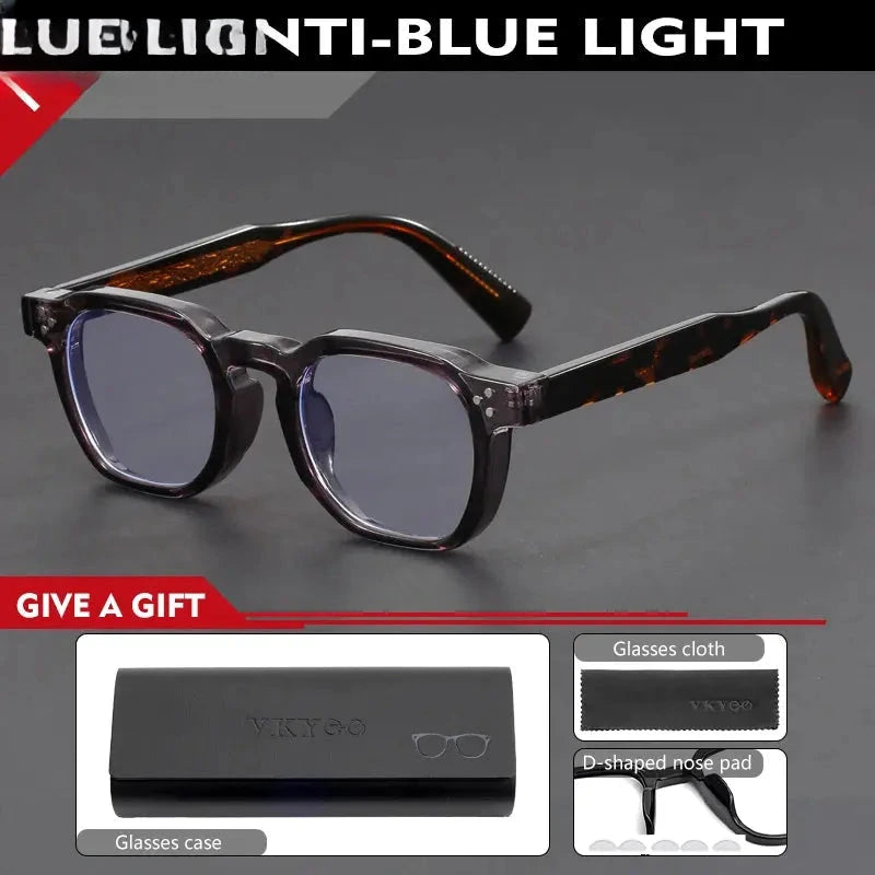 Unisex Browline Full Rim Acetate Reading Glasses 527499 — view 6 | Rx Spectacle