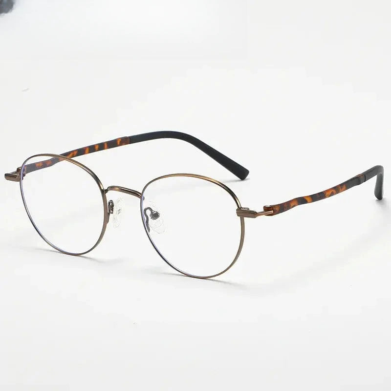 Women's Round Full Rim TR90 Prescription Glasses 10087 — view 6 | Rx Spectacle