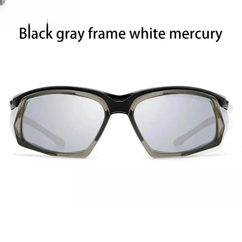 Unisex Square Full Rim TR90 Sports Glasses — view 16 | Rx Spectacle