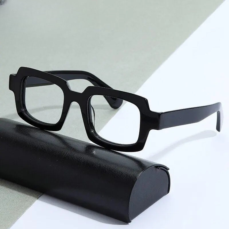 Unisex Square Full Rim Acetate Prescription Glasses Gxyj822 — view 5 | Rx Spectacle