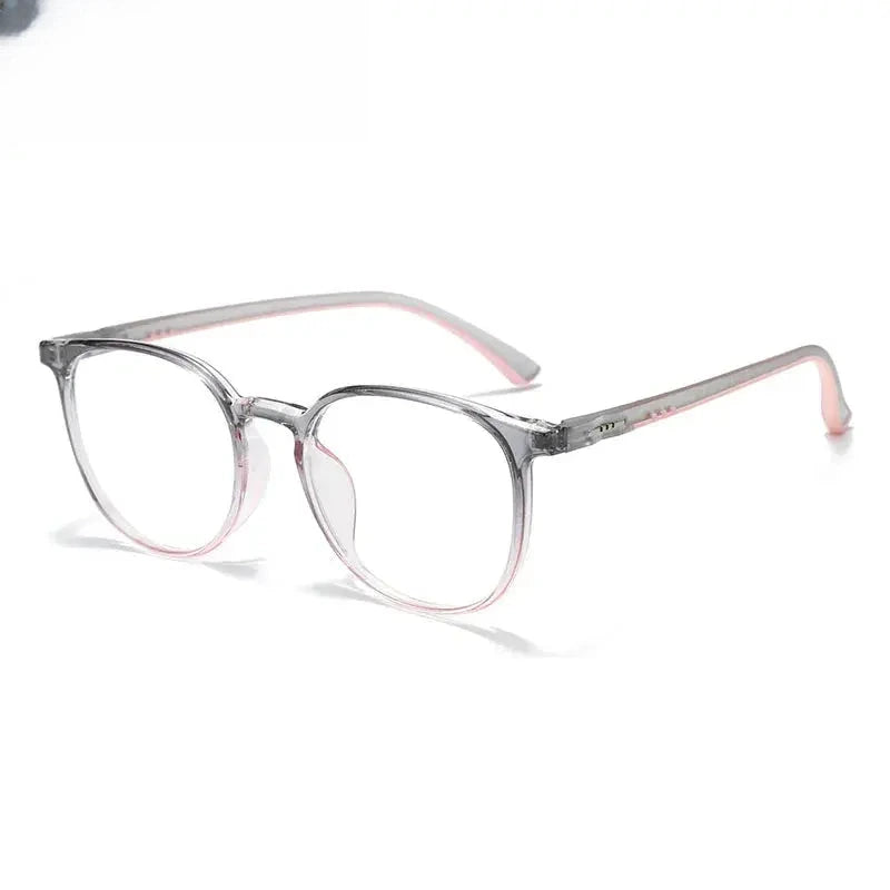 Women's Round Full Rim Titanium Prescription Glasses 81364 — view 7 | Rx Spectacle