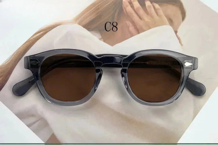 Women's Oval Full Rim Acetate Prescription Glasses Y4638 — view 9 | Rx Spectacle