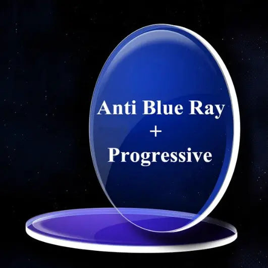 Progressive Clear Anti Blue Lenses — view 1 | Rx Spectacle