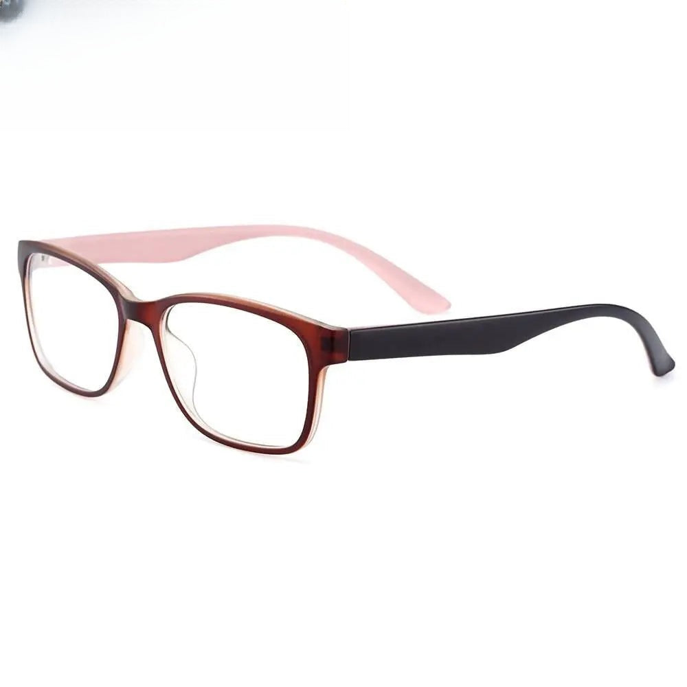 Women's Square Full Rim Plastic Prescription Glasses H8008 — view 1 | Rx Spectacle