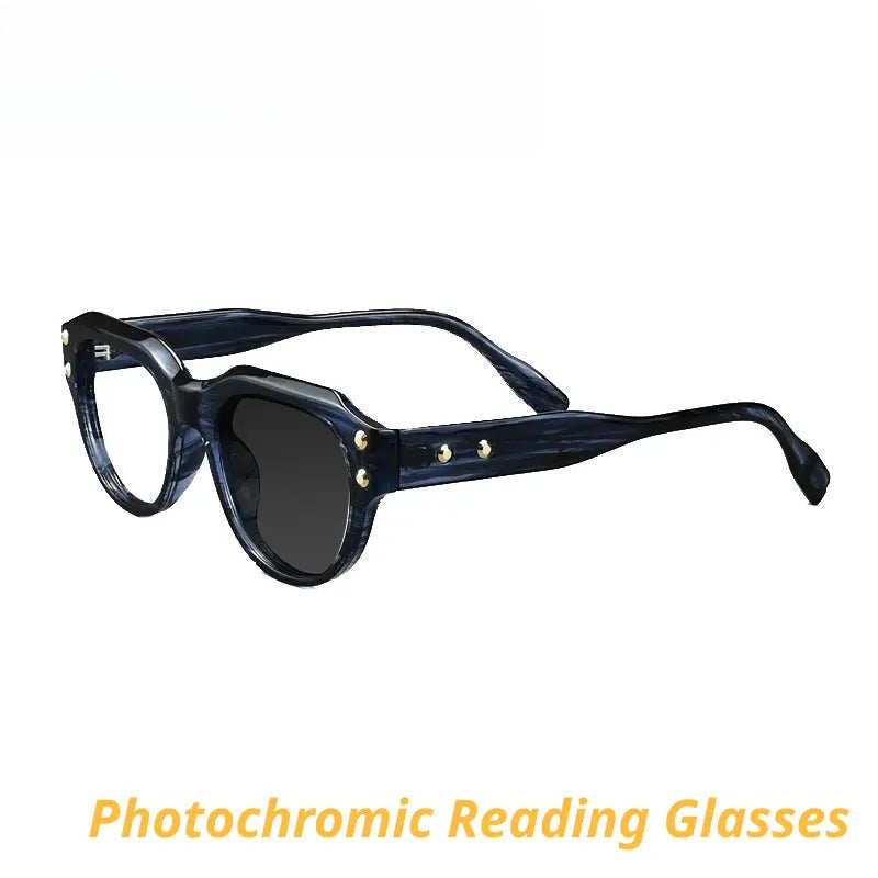 Unisex Oval Full Rim TR90 Reading Glasses 671027 — view 1 | Rx Spectacle