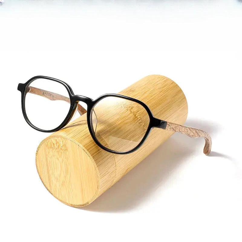 Unisex Square Full Rim Acetate Flat Top Prescription Glasses 7592 — view 1 | Rx Spectacle
