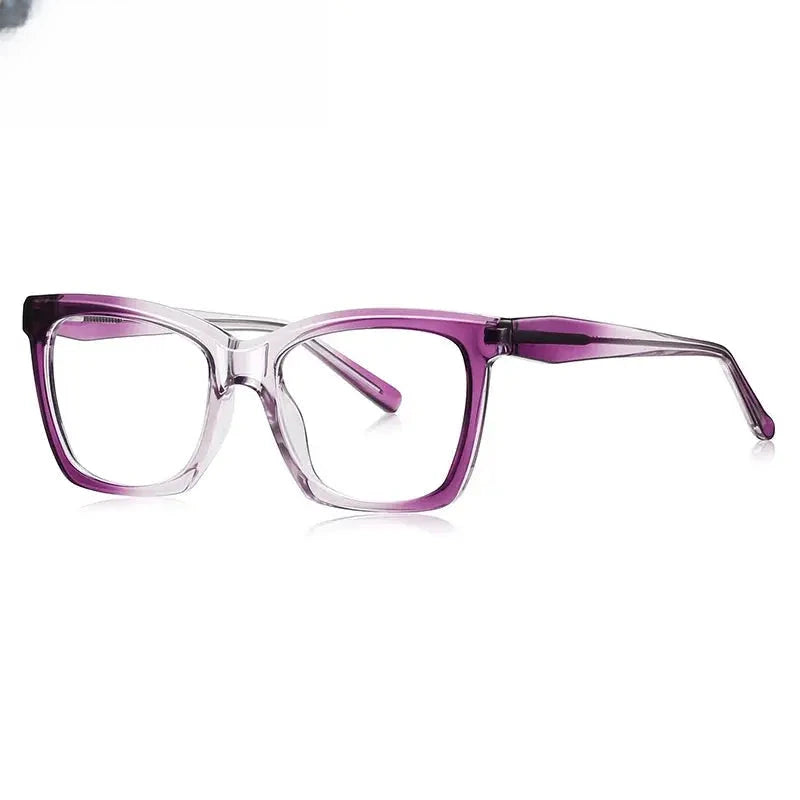 Unisex Square Full Rim Titanium Prescription Glasses 40003 — view 4 | Rx Spectacle