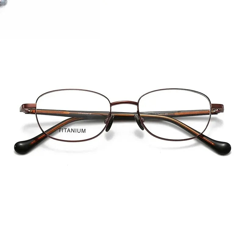 Women's Oval Full Rim Prescription Glasses 407002 — view 5 | Rx Spectacle
