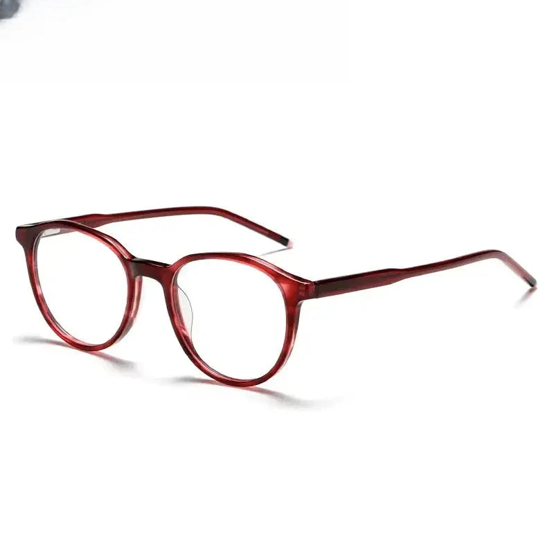Women's Oval Full Rim Acetate Prescription Glasses Ac1010 — view 1 | Rx Spectacle