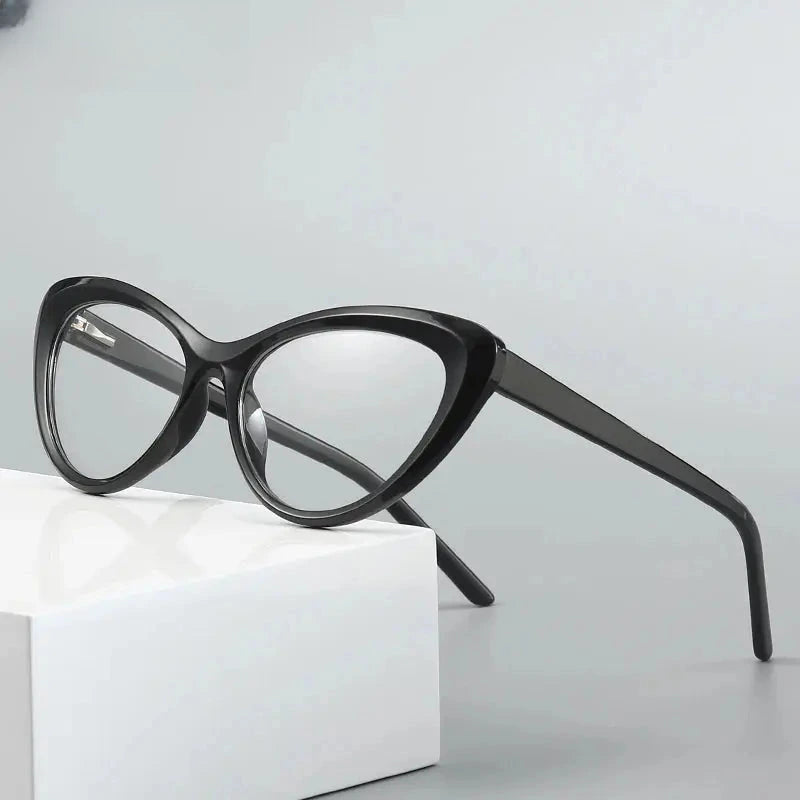 Women's Cat Eye Full Rim Titanium Reading Glasses 2020 — view 1 | Rx Spectacle