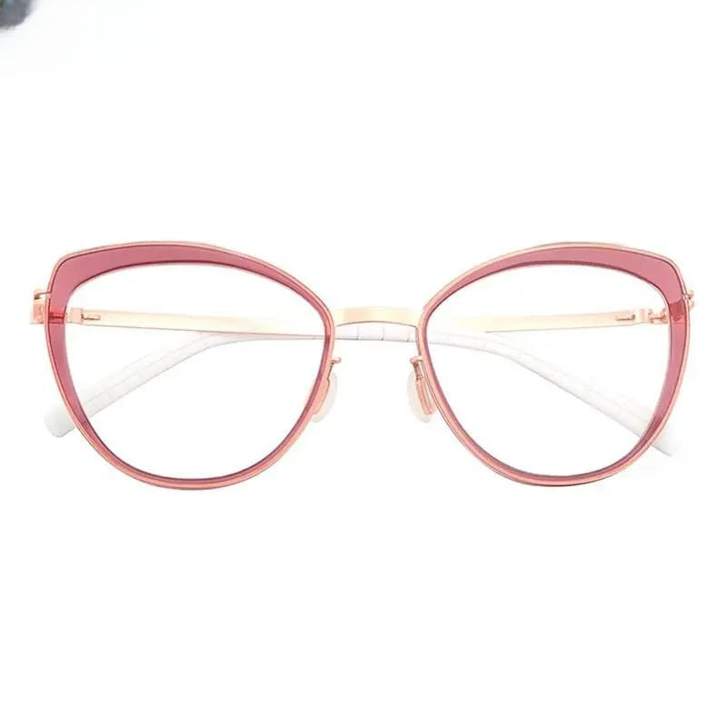 Women's Cat Eye Full Rim Acetate Prescription Glasses 8908 — view 7 | Rx Spectacle