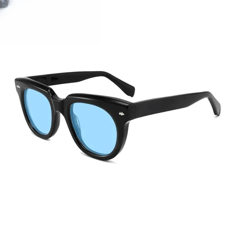 Unisex Square Full Rim Acetate Prescription Glasses Mo17 — view 22 | Rx Spectacle