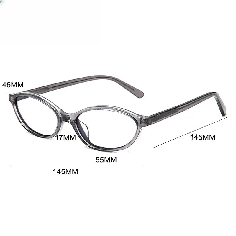 Women's Cat Eye Full Rim Acetate Prescription Glasses 246078 — view 2 | Rx Spectacle