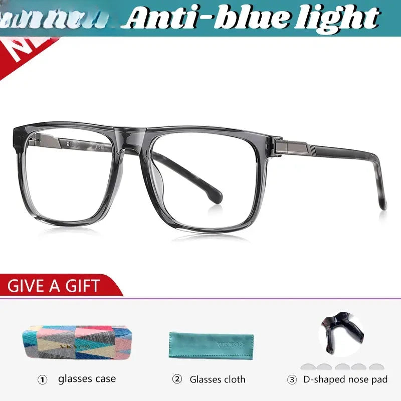 Men's Browline Full Rim TR90 Reading Glasses 77225 — view 4 | Rx Spectacle