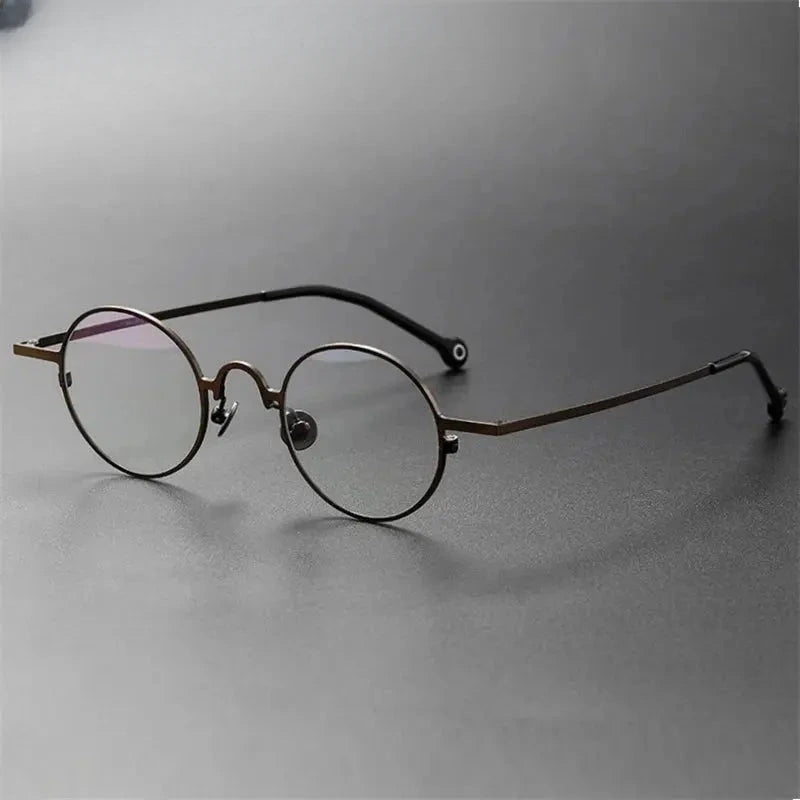 Unisex Round Full Rim Prescription Glasses 369080 — view 3 | Rx Spectacle