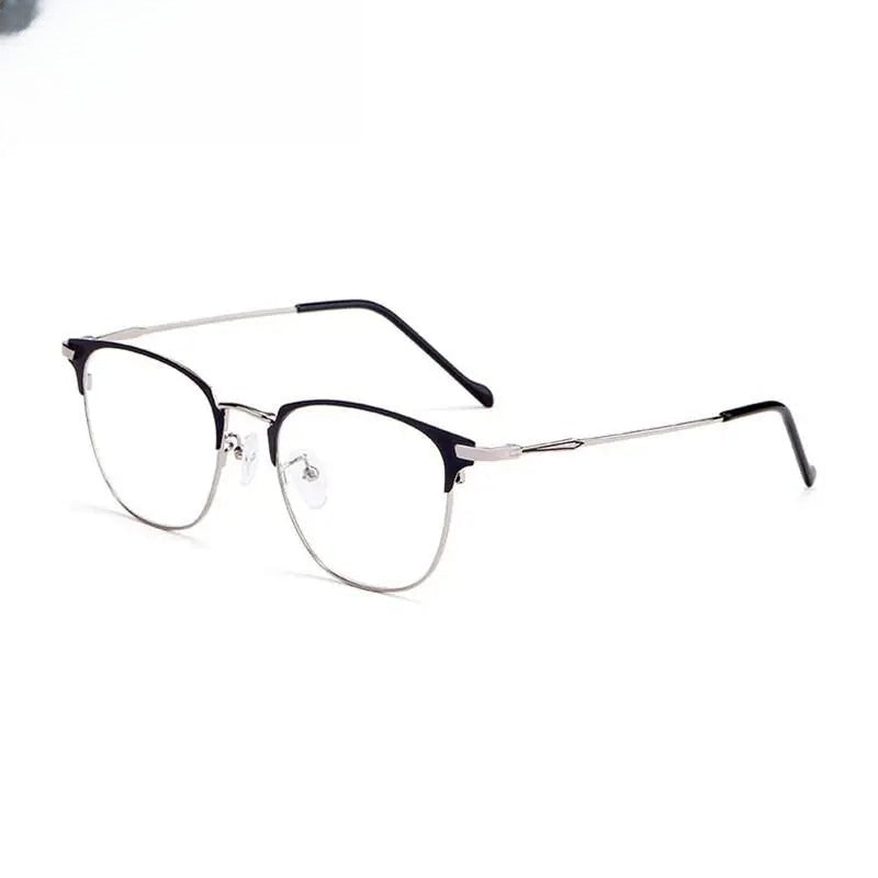 Unisex Square Full Rim Alloy Prescription Glasses 3389 — view 6 | Rx Spectacle