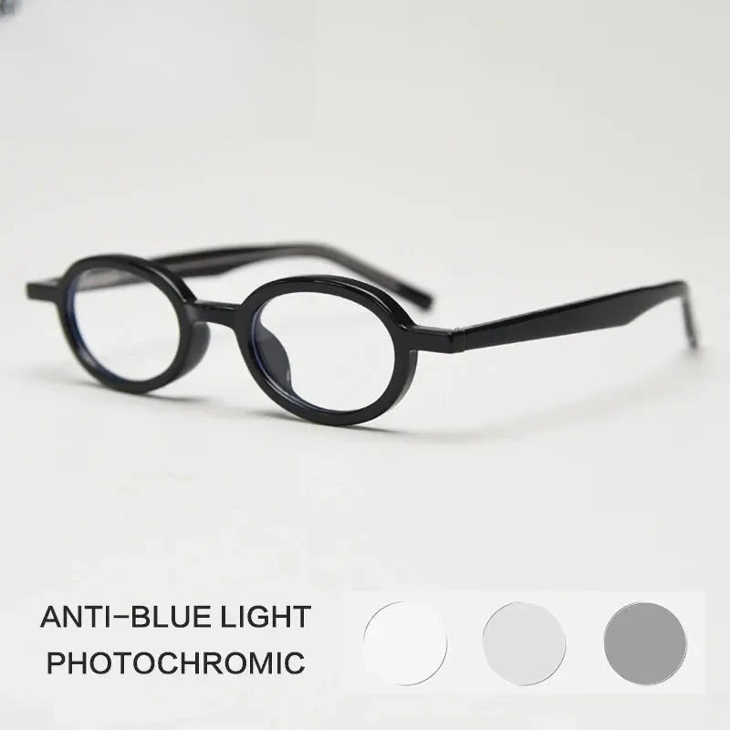 Unisex Round Full Rim Acetate Reading Glasses 69192 — view 6 | Rx Spectacle