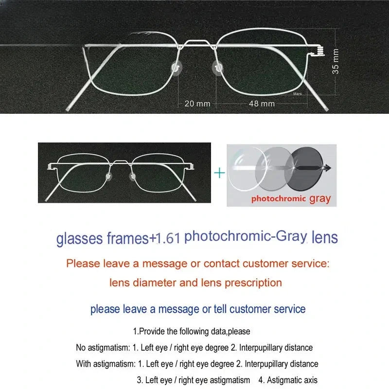 Unisex Oval Full Rim Stainless Steel Screwless Prescription Glasses 61425 — view 25 | Rx Spectacle
