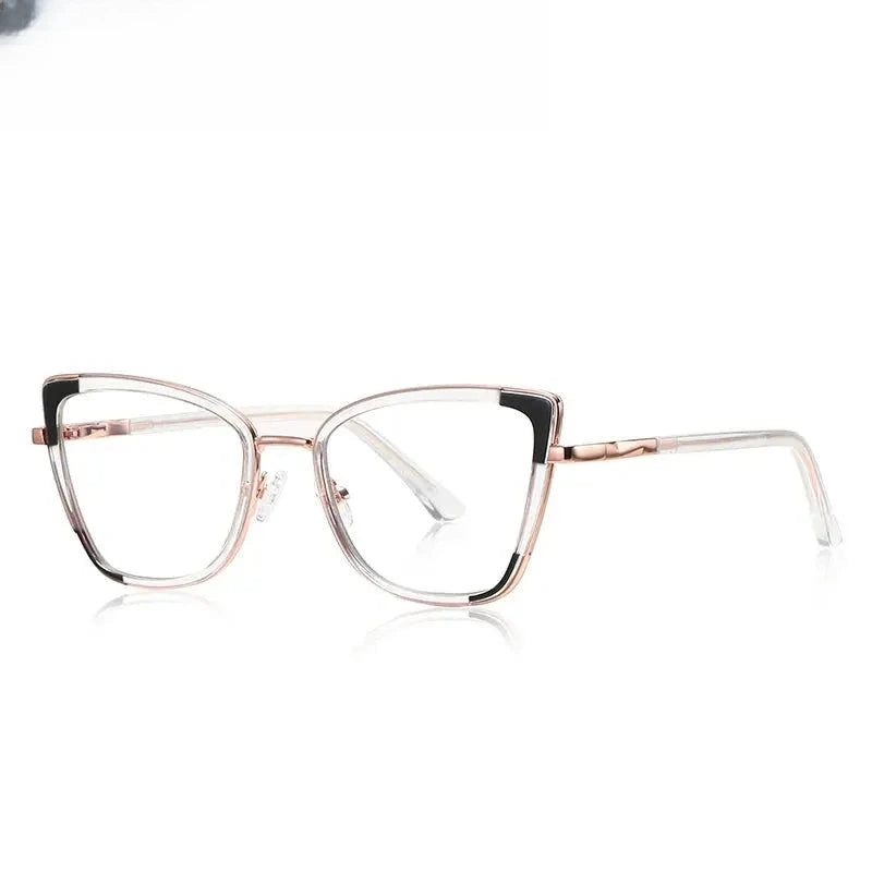 Women's Cat Eye Full Rim TR90 Prescription Glasses 31337 — view 3 | Rx Spectacle
